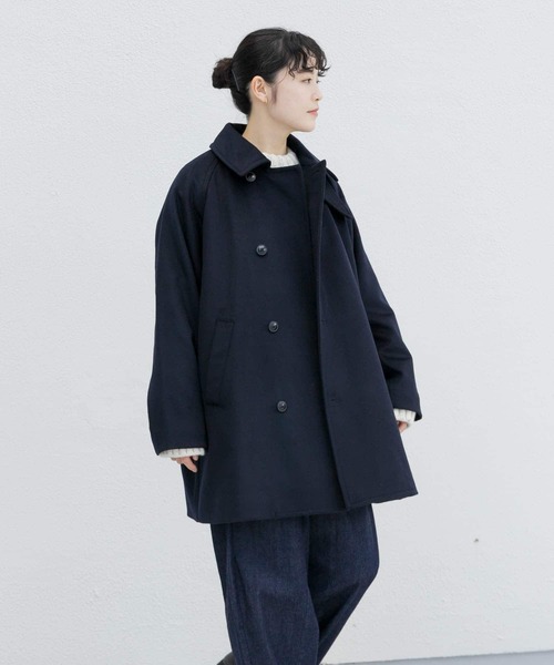 かぐれ（カグレ）の「ウールシングルPコート（ピーコート）」 - WEAR