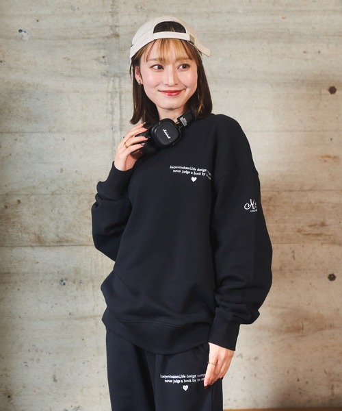 letter sweat / レタースウェット（スウェット）｜kaoyorinakami