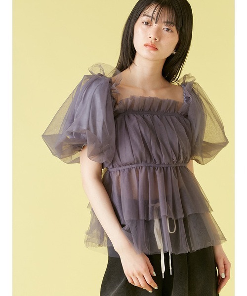 LILY BROWN（リリーブラウン）の「【WEB限定カラー】3wayペプラム