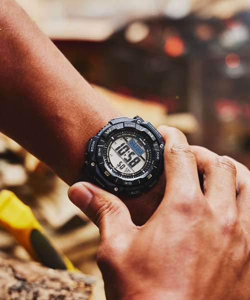 Climber Line / タフソーラー / PRG-340SC-2JF（デジタル腕時計）｜PRO