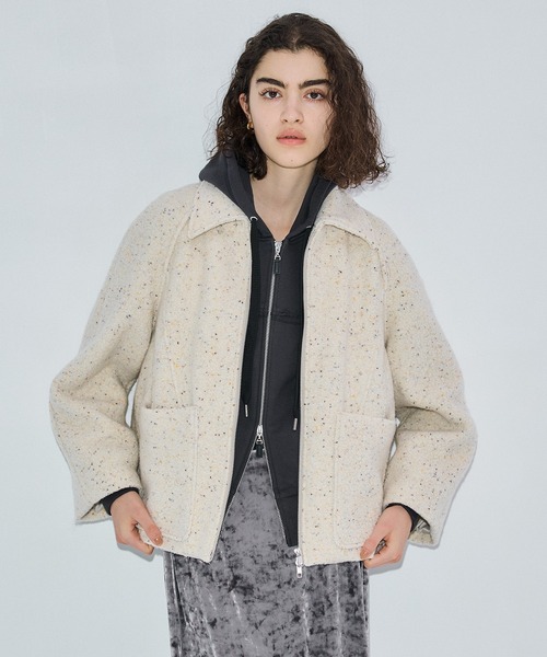 PUBLIC TOKYO（パブリックトウキョウ）の「ウールジップショートコート