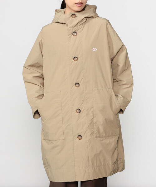 DANTON | ナイロンタフタ 中綿フードコート WOMEN（その他アウター