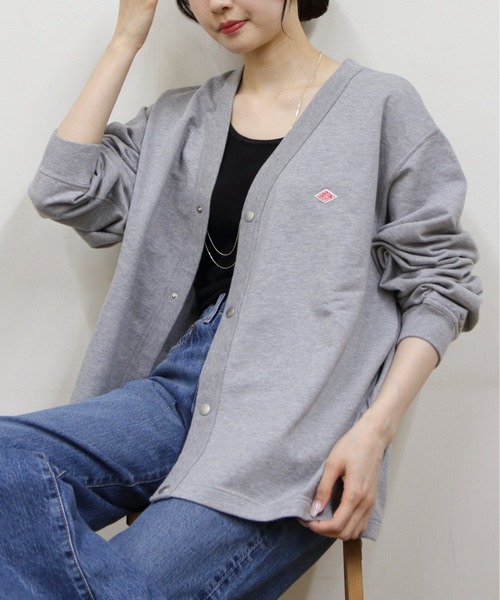 DANTON/ダントン Vネックカーディガン V-NECK CARDIGAN DT-C0406 CIN