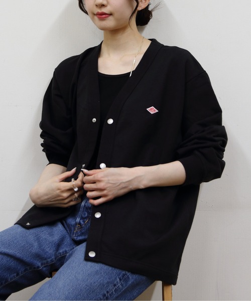 DANTON/ダントン Vネックカーディガン V-NECK CARDIGAN DT-C0406 CIN