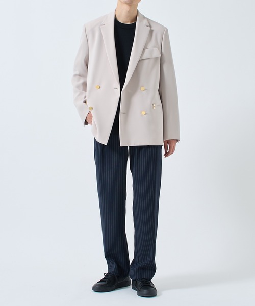 CULLNI（クルニ）の「〈別注〉DOUBLE BLEAST JACKET/シワになりにくい