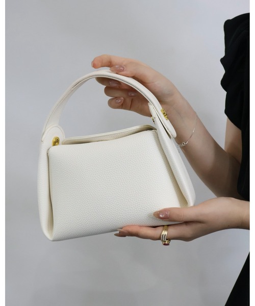 セール】牛床革レザー2WAYショルダーバッグ 韓国ファッション