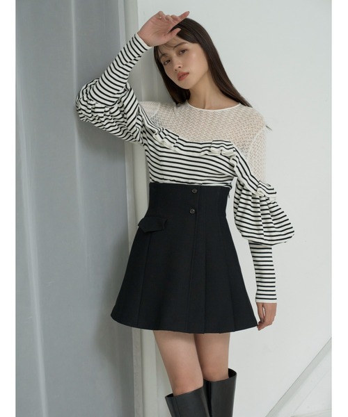 SNIDEL（スナイデル）の「プリーツスカショーパン（その他パンツ