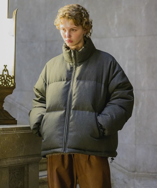 CASPER JOHN（キャスパージョン）の「Reversible down jacket