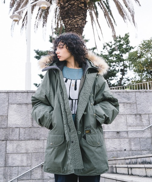 HUF（ハフ）の「HUF REMIO N-3B JACKET / HUF ミリタリージャケット
