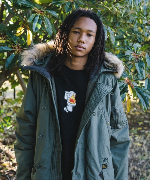 HUF（ハフ）の「HUF REMIO N-3B JACKET / HUF ミリタリージャケット