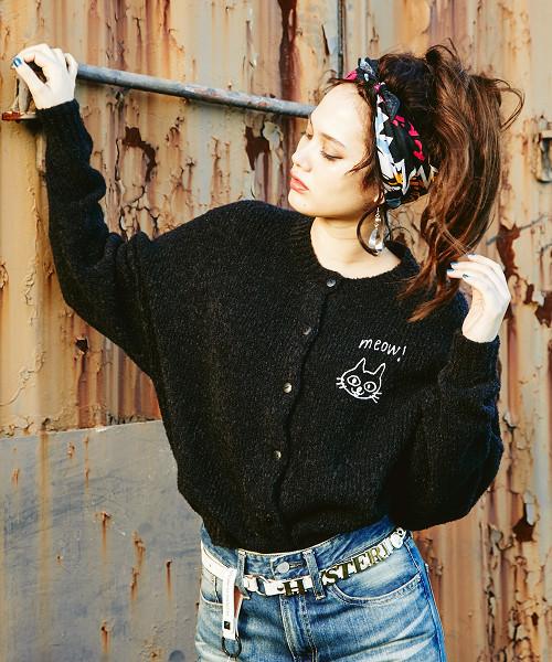 HYSTERIC GLAMOUR（ヒステリックグラマー）の「MEOW刺繍 CD