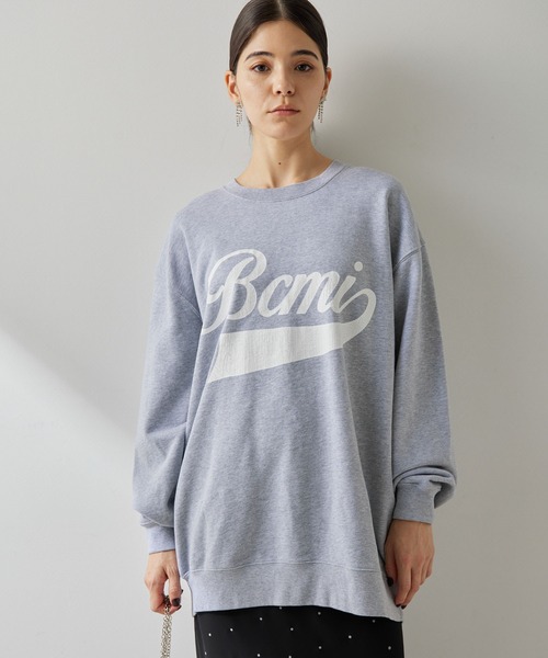 Whim Gazette（ウィムガゼット）の「ロゴスウェットプルオーバー