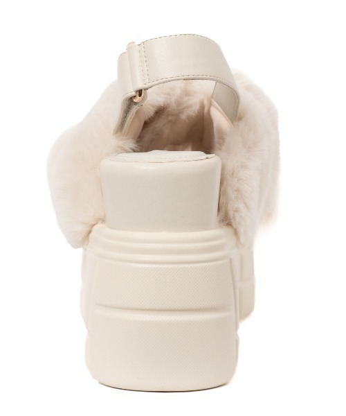 セール】【25AW新作】【R&E】クロスファーバックベルト厚底サンダル