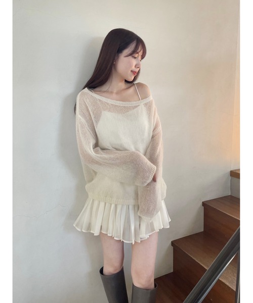 SNIDEL（スナイデル）の「オーガンフリルショーパン（その他パンツ