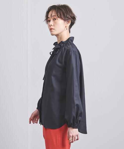 UNITED ARROWS（ユナイテッドアローズ）の「P フリルカラー ブラウス