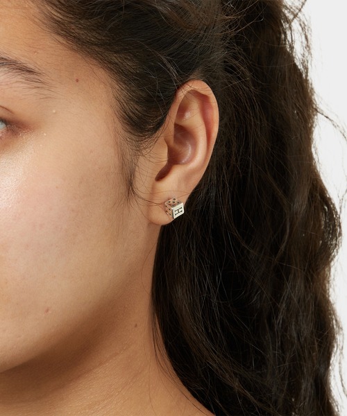 HUF（ハフ）の「PLANTLIFE DICE PIERCE / HUF ハフ ピアス 両耳用