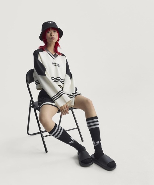 セール】ブロッキング クルーネック スウェットシャツ / トレーナー