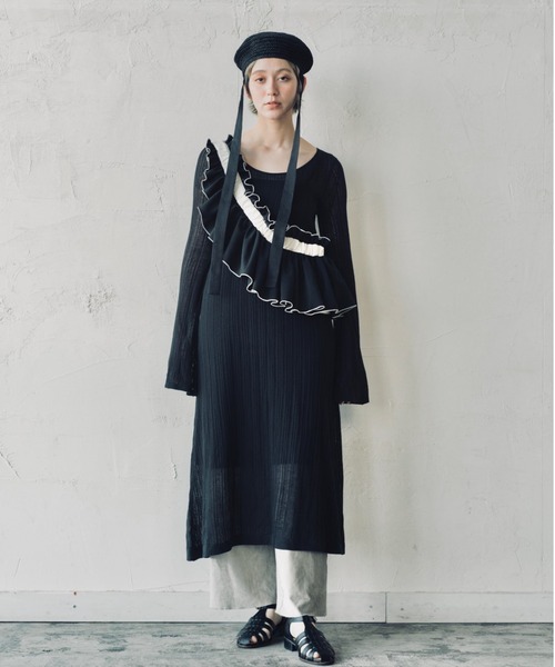 DORA MELLOW【ﾄﾞｰﾗﾒﾛｳ】フリルバッグ（ボディバッグ/ウエストポーチ