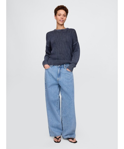 セール】スーパーバギーデニム（デニムパンツ）｜GAP（ギャップ）の