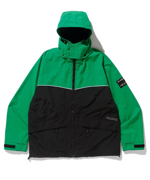 XLARGE（エクストララージ）の「TWO TONE NYLON HOODED JACKET