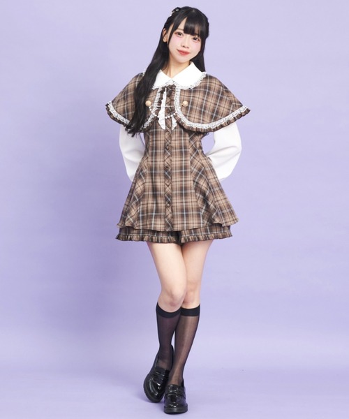 セール】ケープ付長袖セットアップ（セットアップ）｜Secret Honey