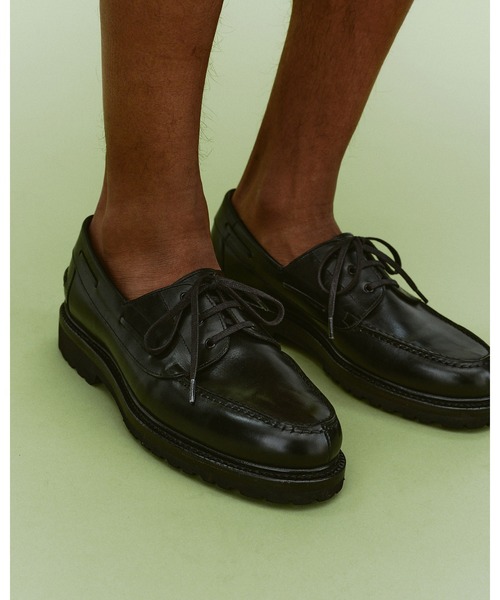 SOPHNET.（ソフネット）の「LEATHER BOAT SHOES（その他シューズ