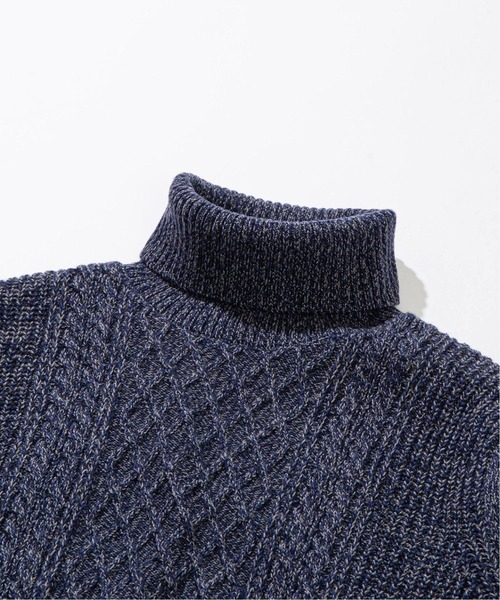 EDIFICE（エディフィス）の「ZEGNA BARUFFA 7ゲージ タートルネック