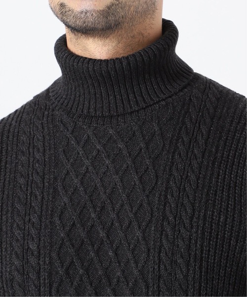 EDIFICE（エディフィス）の「ZEGNA BARUFFA 7ゲージ タートルネック