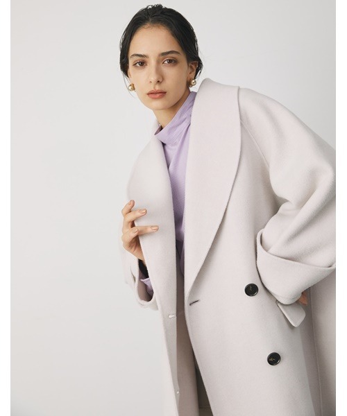 Mila Owen（ミラオーウェン）の「接結ハーフ丈Aラインコート（その他