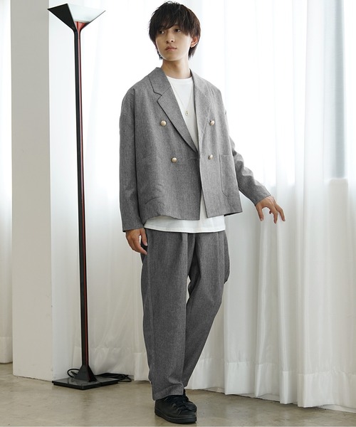 ÉDIFICE VERTICAL (R) トロピカル セットアップスーツ EDIFICE