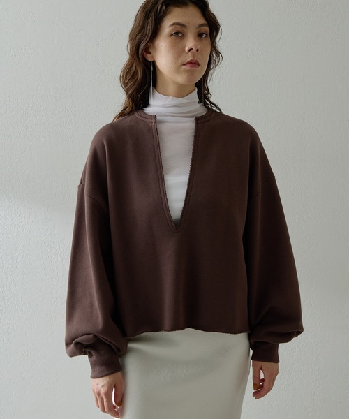 スウェットVネックプルオーバー2（スウェット）｜Whim Gazette