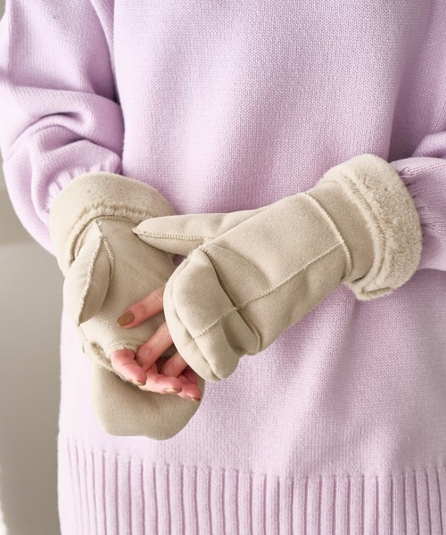 セール】洗えるひも付きミトングローブ（手袋）｜ROPE' PICNIC（ロペ