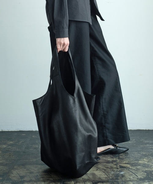 RYU（リュー）の「leather huge bag（ショルダーバッグ）」 - WEAR