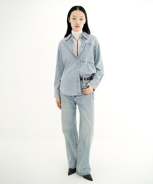 セール】COMPACT DENIM SHIRTS（シャツ/ブラウス）｜CLANE（クラネ）の