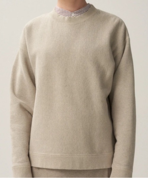 ATON (エイトン)NATURAL DYE URAKE | OVERSIZED SWEAT SHIRT