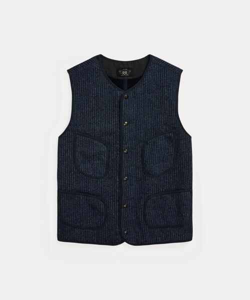 RRL（ダブル アール エル）の「ウールコットン ベスト（ベスト）」 - WEAR