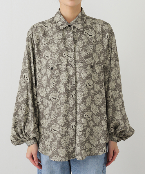 セール】【FUMIE TANAKA(フミエタナカ)】flower jq sh：シャツ（シャツ