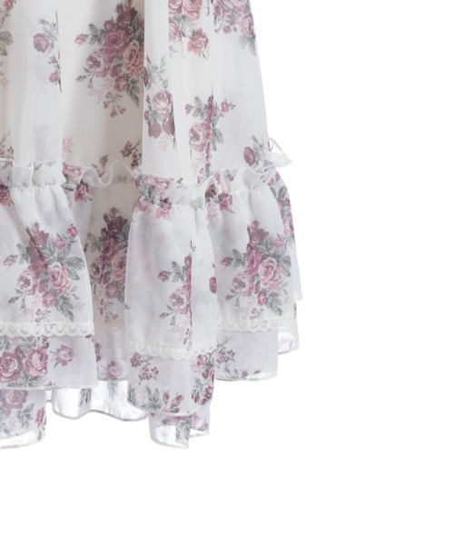 axes femme（アクシーズファム）の「花柄キャミチュニック（チュニック