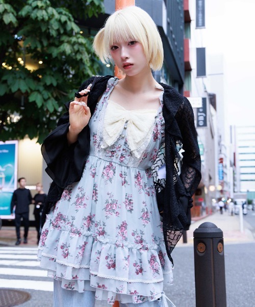 axes femme（アクシーズファム）の「花柄キャミチュニック（チュニック