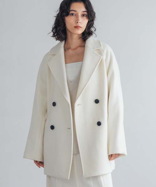 A part by（アパートバイ）の「スーパー100メルトンジャケットコート