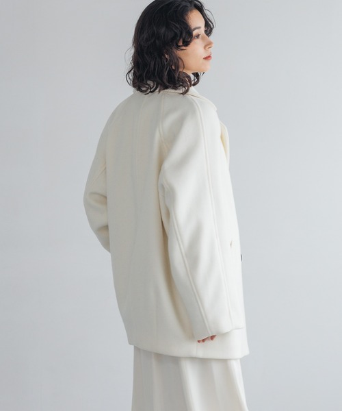 A part by（アパートバイ）の「スーパー100メルトンジャケットコート