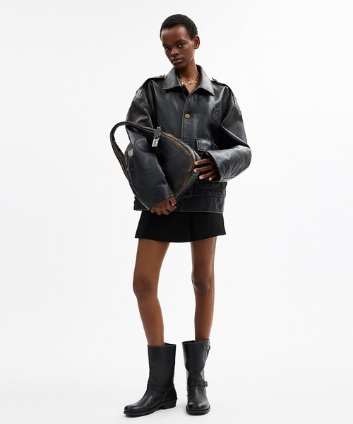 オルター/エゴ クレセント ショルダー バッグ・チェッカーボード