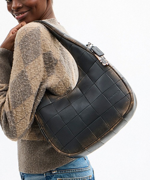 オルター/エゴ クレセント ショルダー バッグ・チェッカーボード