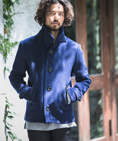 CAMBIO（カンビオ）の「mj5833 - メルトンシングルPコート（ピーコート