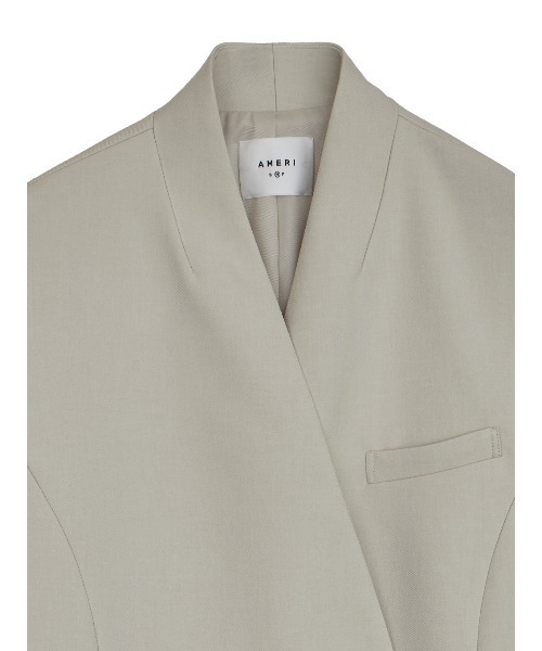 Ameri（アメリ）の「2WAY ARCH SLEEVE JACKET（テーラードジャケット
