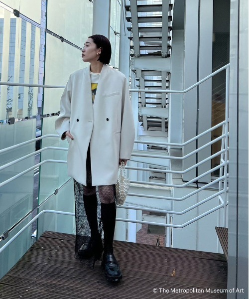 Ameri（アメリ）の「2WAY ARCH SLEEVE JACKET（テーラードジャケット