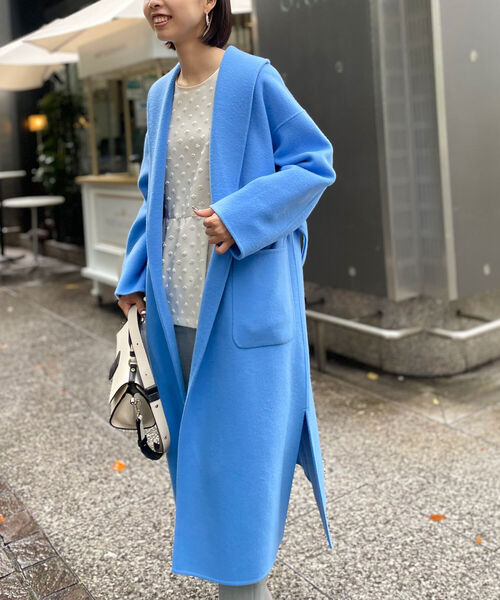 NOLLEY'S Sophi（ノーリーズソフィ）の「リバーショールカラーロング