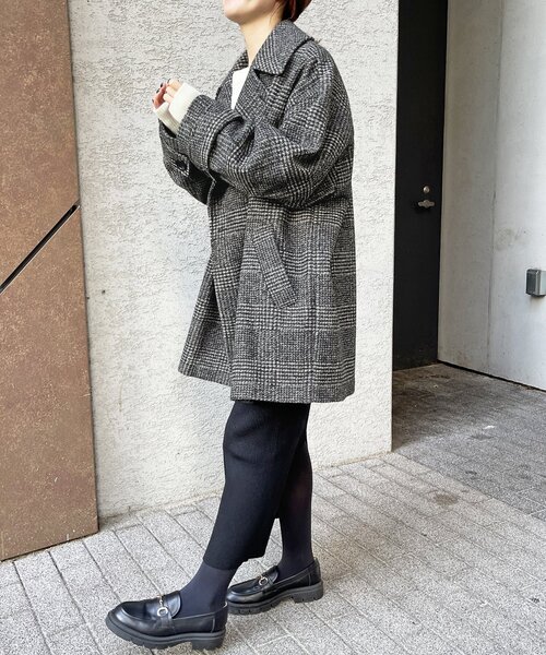 Spick & Span（スピックアンドスパン）の「Wスライバーチェックハーフ