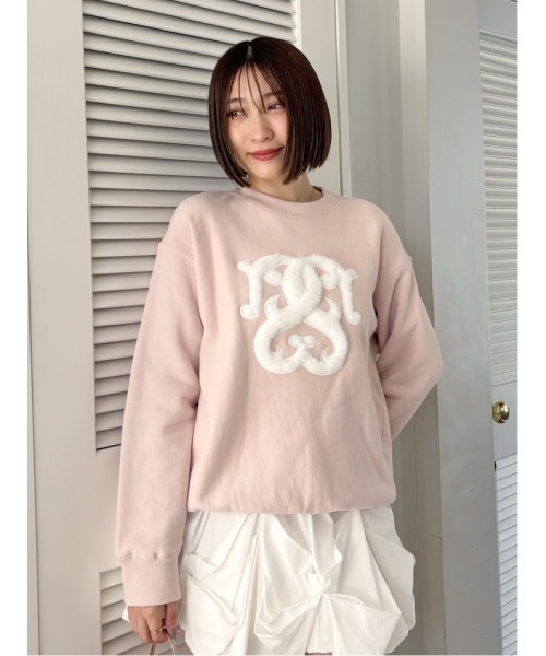 SNIDEL（スナイデル）の「【WEB限定/ボアコレクション】ボアロゴ