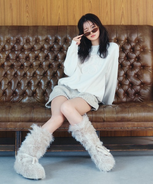 セール】【WEB限定/ボアコレクション】ボアロゴスウェット（スウェット